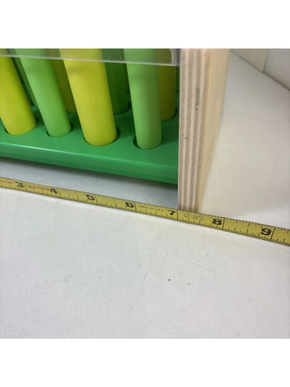 Lovevery Wooden Post Stand Pegs Montessori Missing One Replacement Peg